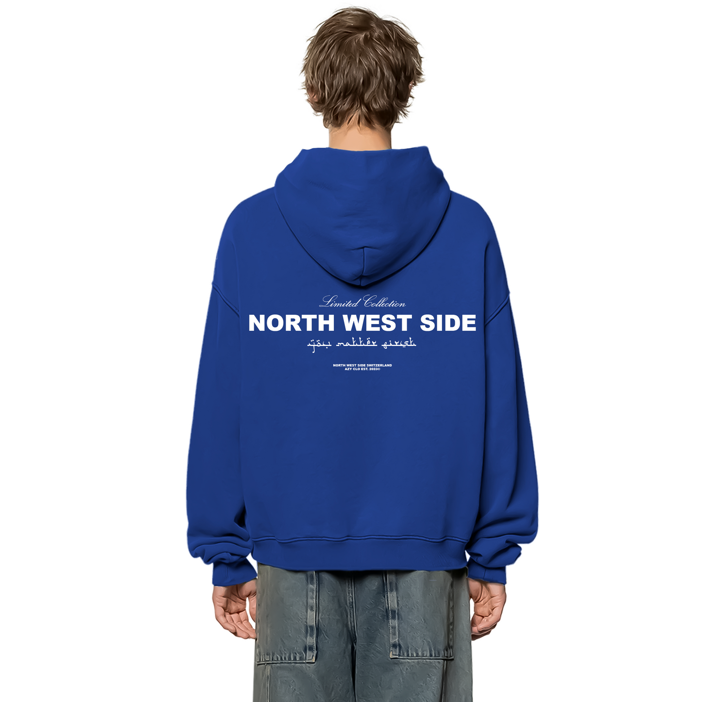 Westside Hoodie Blau